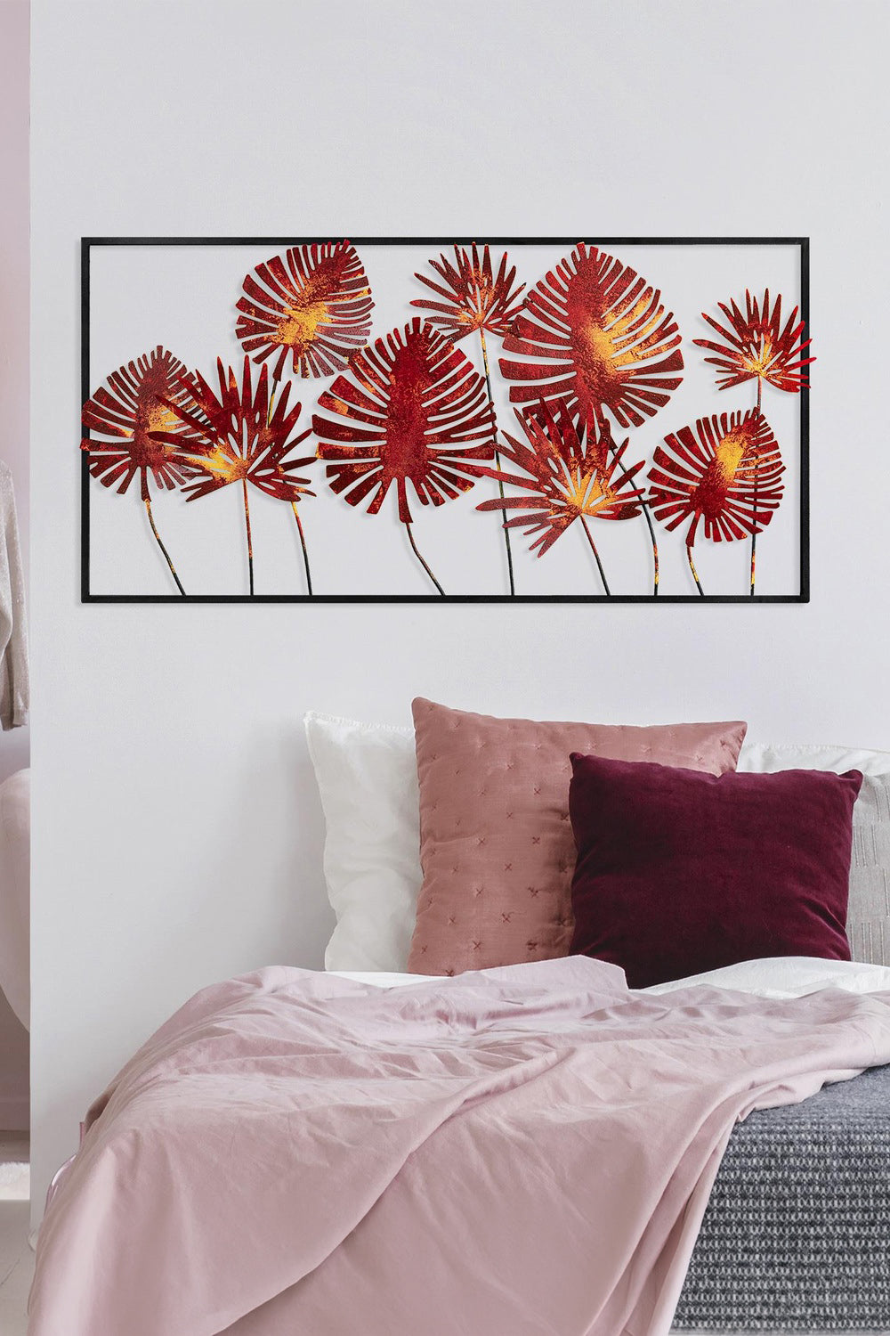 Bys-026-A Dekoratif Metal Duvar Tablosu - 2