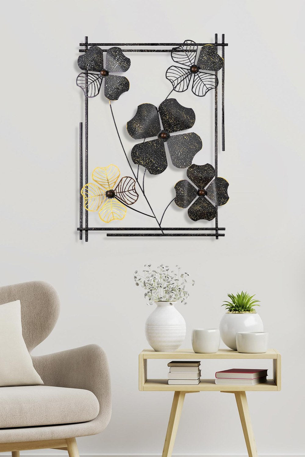 Bys-001-A Dekoratif Metal Duvar Tablosu - 0