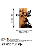 Ma-459 Ahşap Metal Duvar Tablosu - 6