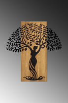 Ma-354 Ahşap Metal Duvar Tablosu - 3