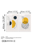 Uv-953 Baskılı Cam 2'li Set Duvar Tablosu - 6