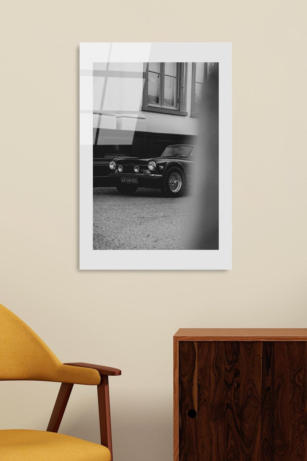 Uv-985 Baskılı Cam Dikdörtgen Duvar Tablosu - 2