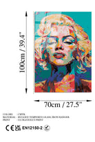 Uv-793 Baskılı Cam Dikdörtgen Duvar Tablosu - 6
