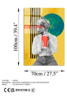 Uv-780 Baskılı Cam Dikdörtgen Duvar Tablosu - 6