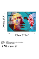 Uv-757 Baskılı Cam Dikdörtgen Duvar Tablosu - 6