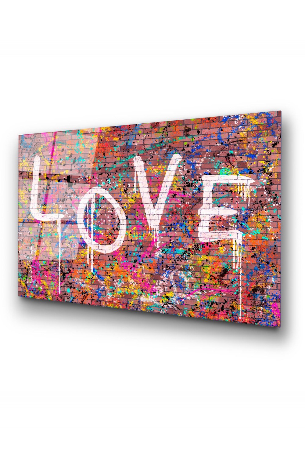 Uv-740 Baskılı Cam Dikdörtgen Duvar Tablosu - 4