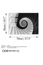 Uv-461 Baskılı Cam Dikdörtgen Duvar Tablosu - 7