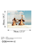 Uv-456 Baskılı Cam Dikdörtgen Duvar Tablosu - 7