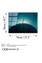 Uv-439 Baskılı Cam Dikdörtgen Duvar Tablosu - 7