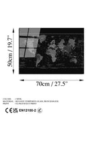 Uv-356 Baskılı Cam Dikdörtgen Duvar Tablosu - 7