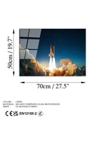 Uv-351 Baskılı Cam Dikdörtgen Duvar Tablosu - 7