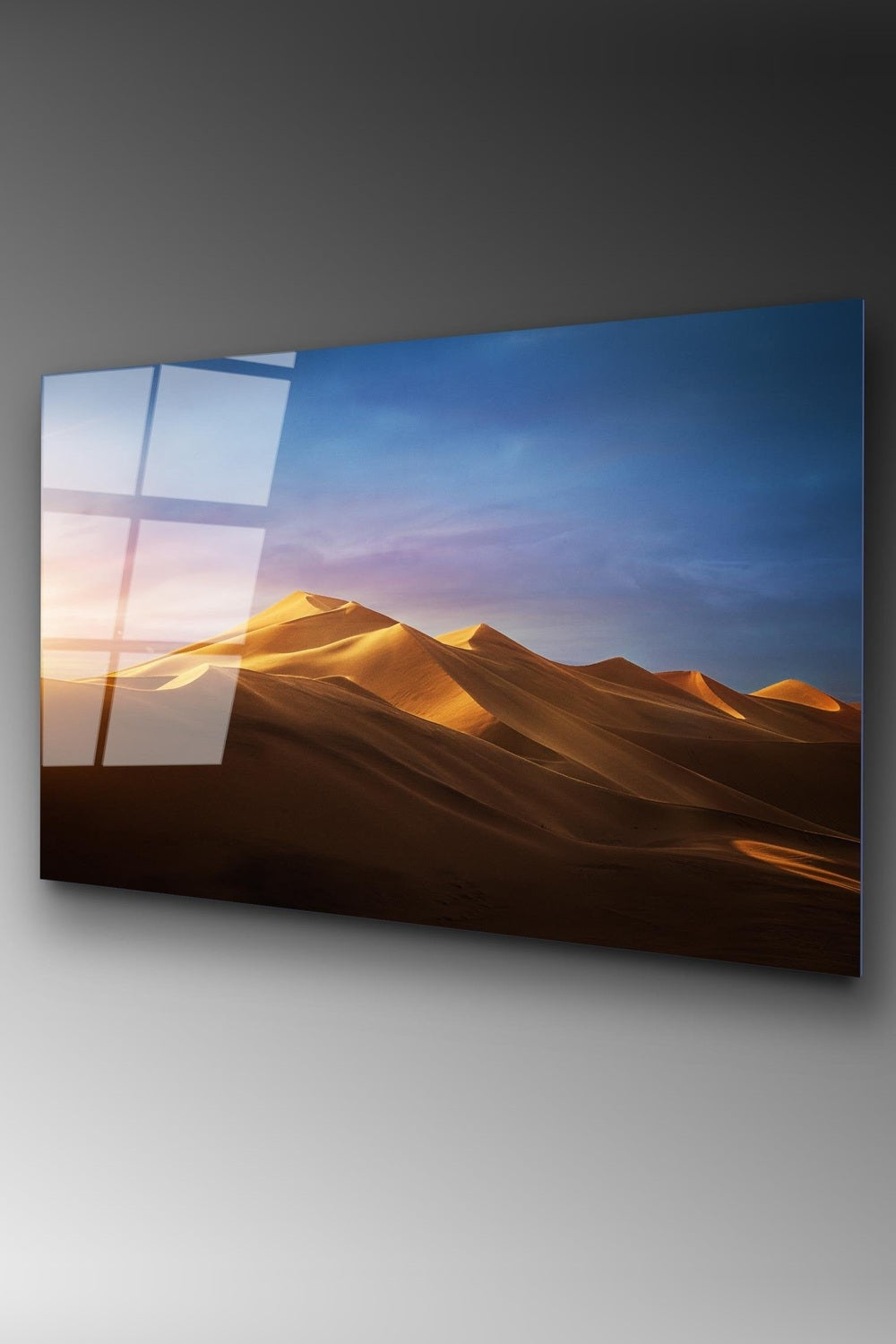 Uv-322 Baskılı Cam Dikdörtgen Duvar Tablosu - 3