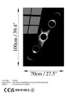 Uv-197 Baskılı Cam Dikdörtgen Duvar Tablosu - 7