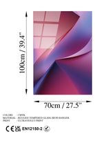 Uv-129 Baskılı Cam Dikdörtgen Duvar Tablosu - 7