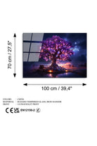 Uv-1185 Baskılı Cam Dikdörtgen Duvar Tablosu - 7