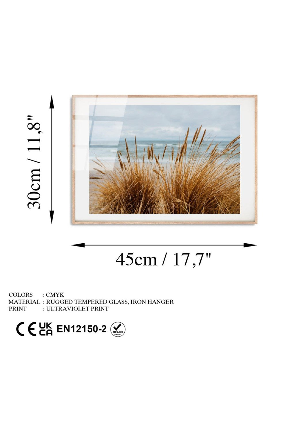 Uv-1080 Baskılı Cam Dikdörtgen Duvar Tablosu - 6