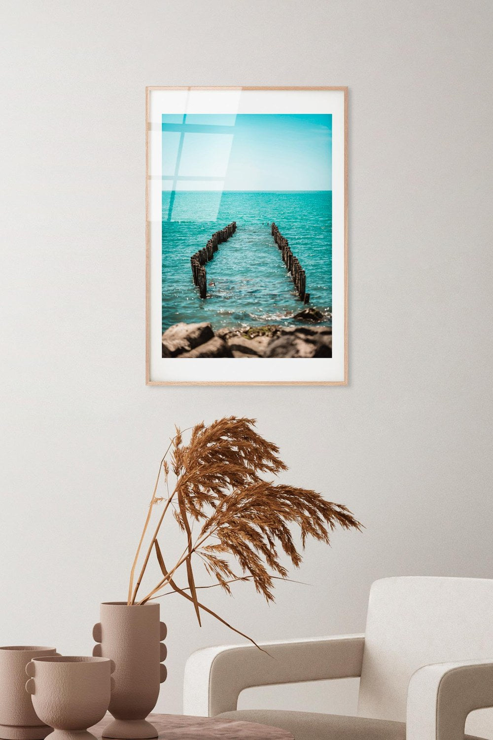 Uv-1064 Baskılı Cam Dikdörtgen Duvar Tablosu - 1
