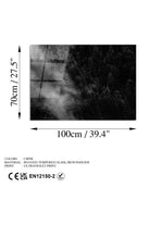 Uv-103 Baskılı Cam Dikdörtgen Duvar Tablosu - 7