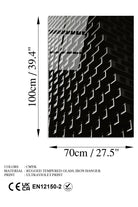 Uv-082 Baskılı Cam Dikdörtgen Duvar Tablosu - 7