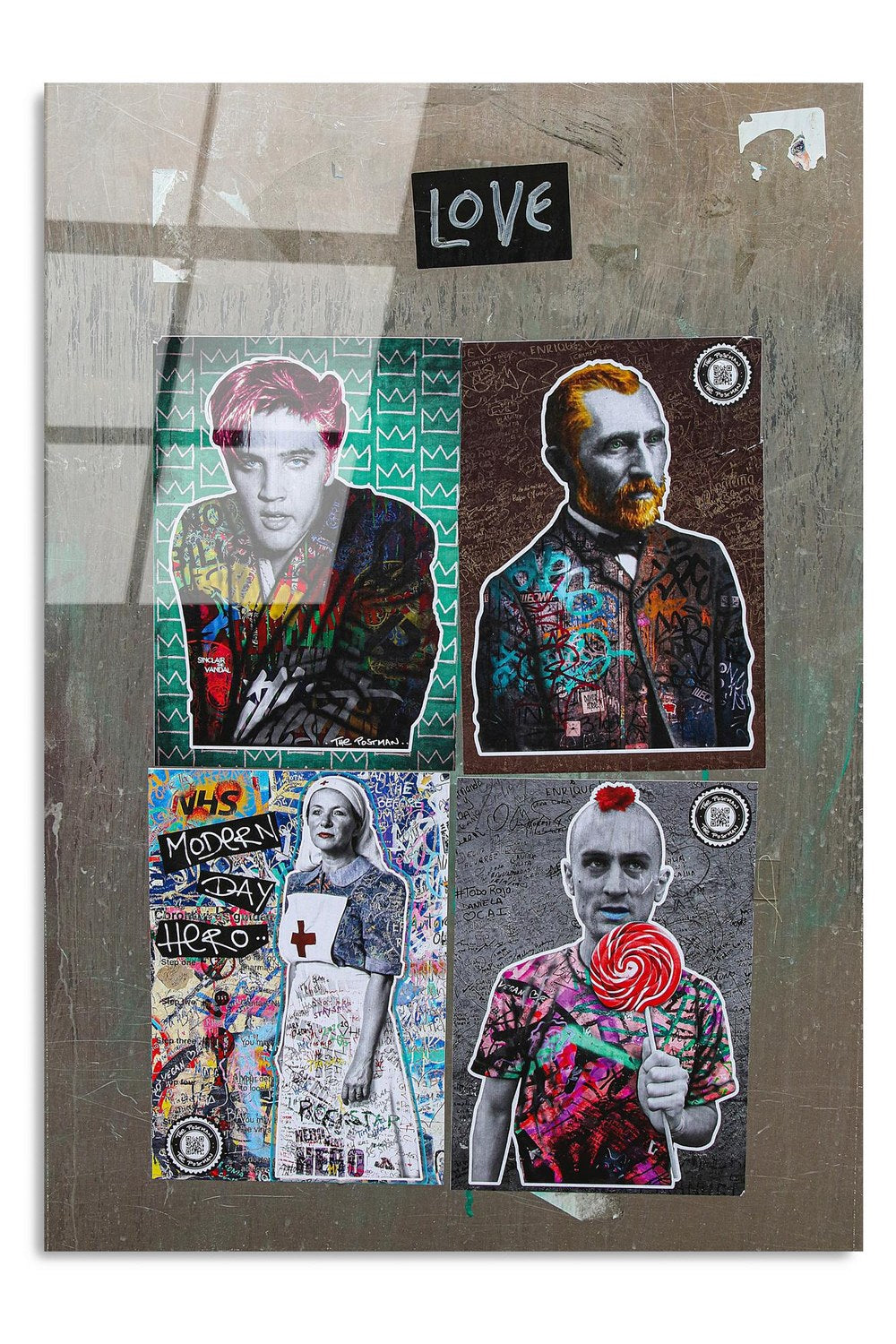 Uv-075 Baskılı Cam Dikdörtgen Duvar Tablosu - 5