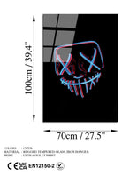 Uv-068 Baskılı Cam Dikdörtgen Duvar Tablosu - 7