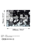 Uv-051 Baskılı Cam Dikdörtgen Duvar Tablosu - 7