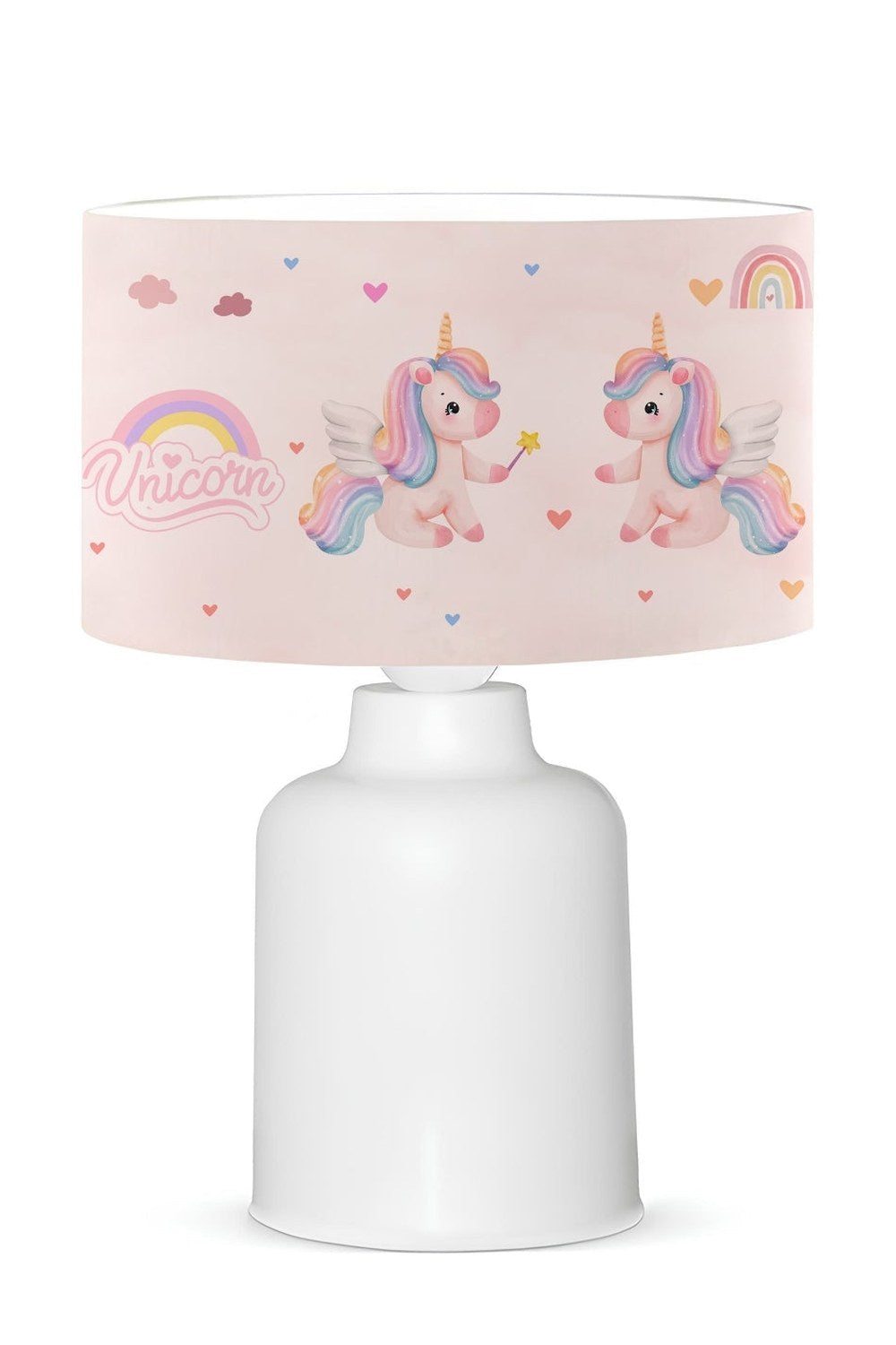 Unicorn Çocuk Odası Abajur Lamba - 1