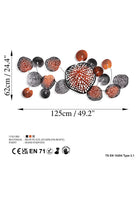 Bys-118-A Dekoratif Metal Duvar Tablosu - 6