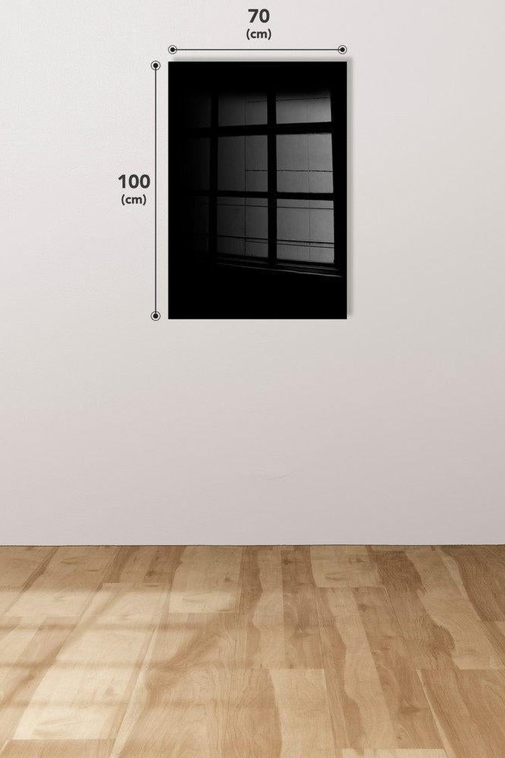 Uv-011 Baskılı Cam Dikdörtgen Duvar Tablosu - 4