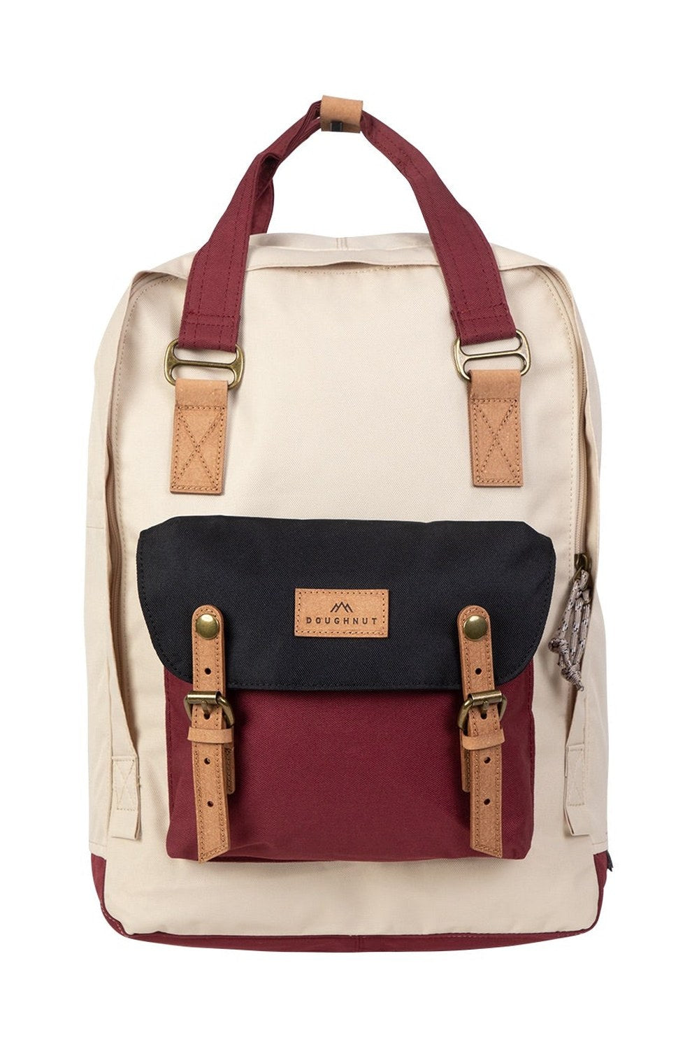 Macaroon Large Reborn Iii Serisi Krem X Bordo Unisex Sırt Çantası - 0