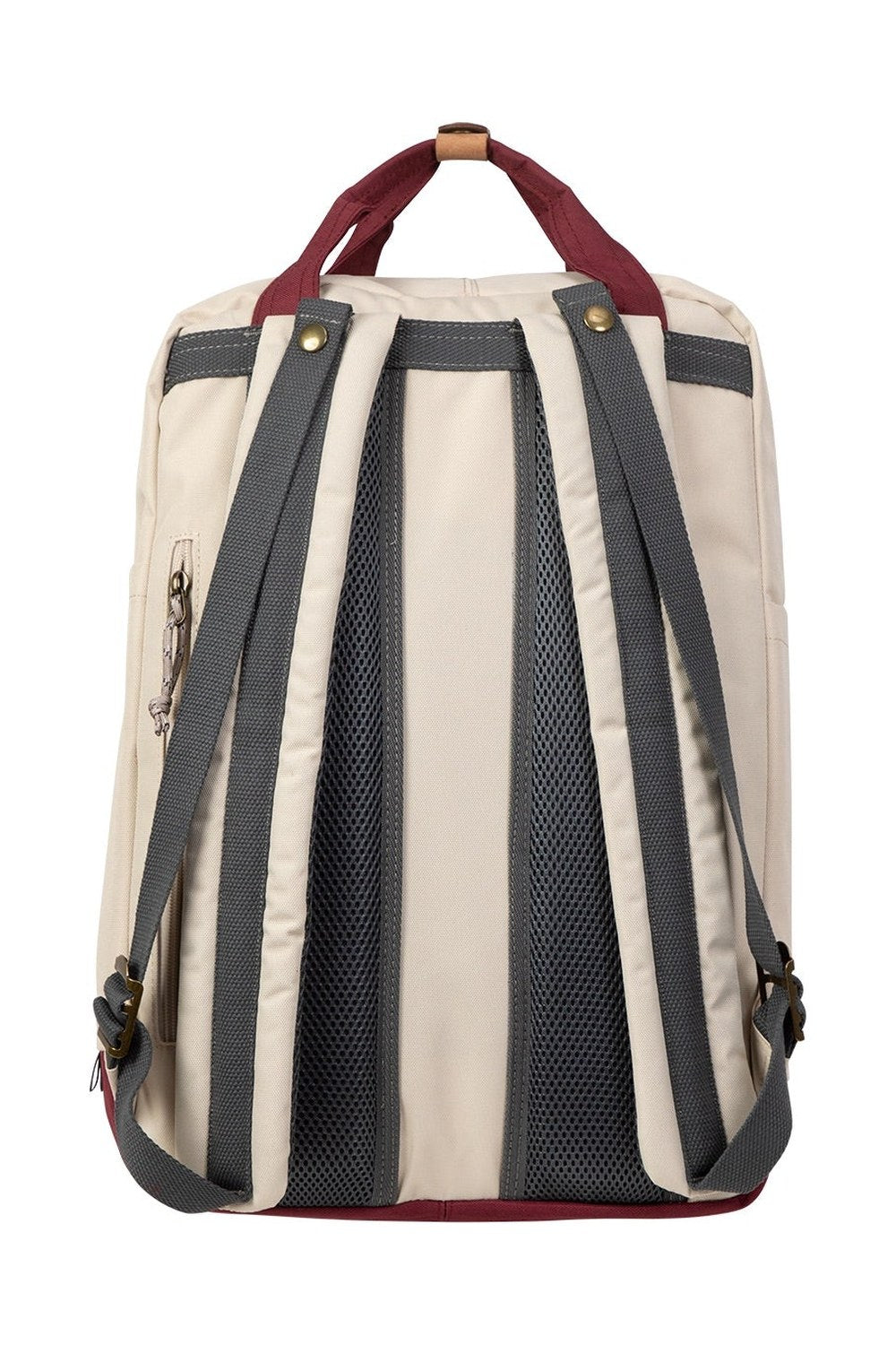 Macaroon Large Reborn Iii Serisi Krem X Bordo Unisex Sırt Çantası - 2