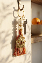 Nazar Nest Orange Keychain / Bag Charm - 1