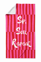 Heatwave Plaj Havlusu First Sip Pembe - 0