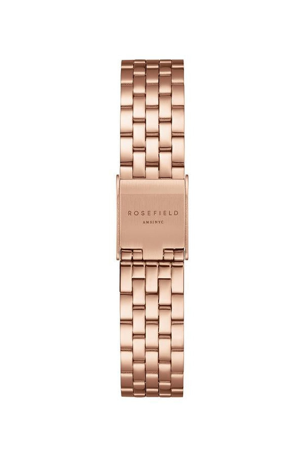 Ivy Dikdörtgen Rose Gold Kasa Beyaz Kadran Kadın Kol Saati - 2