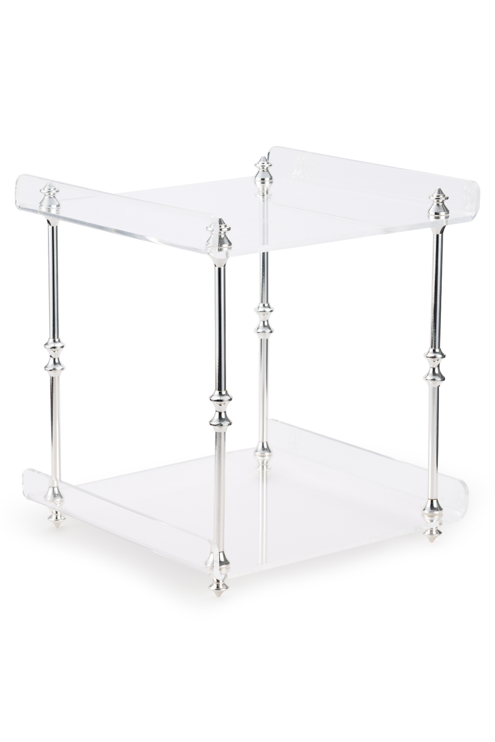 Viora Çift Katlı Gümüş Organizer - 0