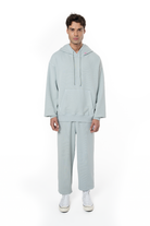 Erkek Relaxed Fit Fm Icon Nakışlı Jogger - Mavi - 0