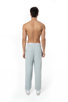 Erkek Relaxed Fit Fm Icon Nakışlı Jogger - Mavi - 1