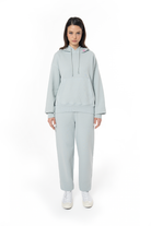 Kadın Relaxed Fit Fm Icon Nakışlı Jogger - Mavi - 0