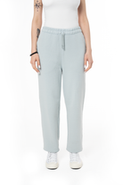 Kadın Relaxed Fit Fm Icon Nakışlı Jogger - Mavi - 2