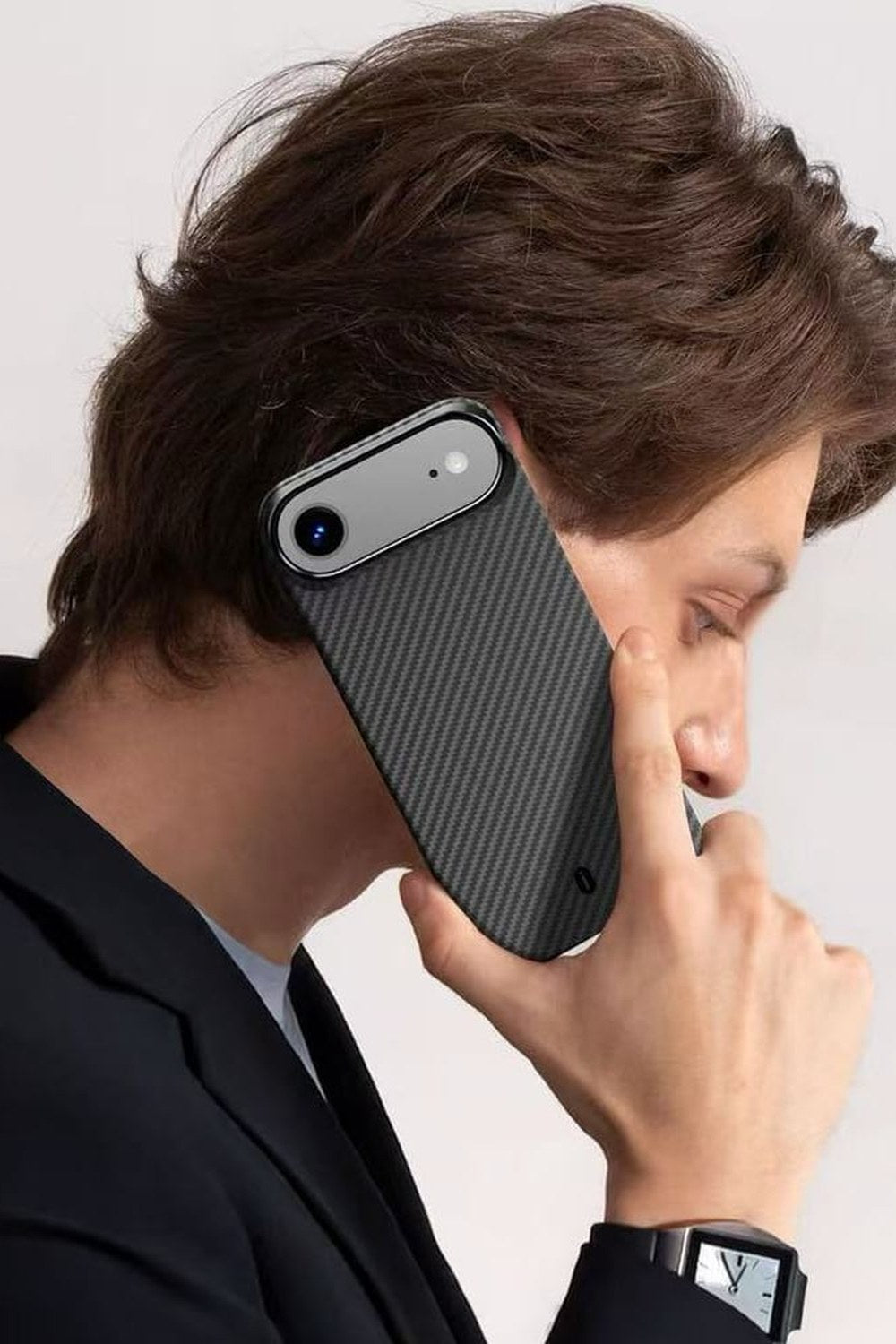 Magsafe Uyumlu Aramid Fiber Karbon Iphone 17 Air Kılıf - 1