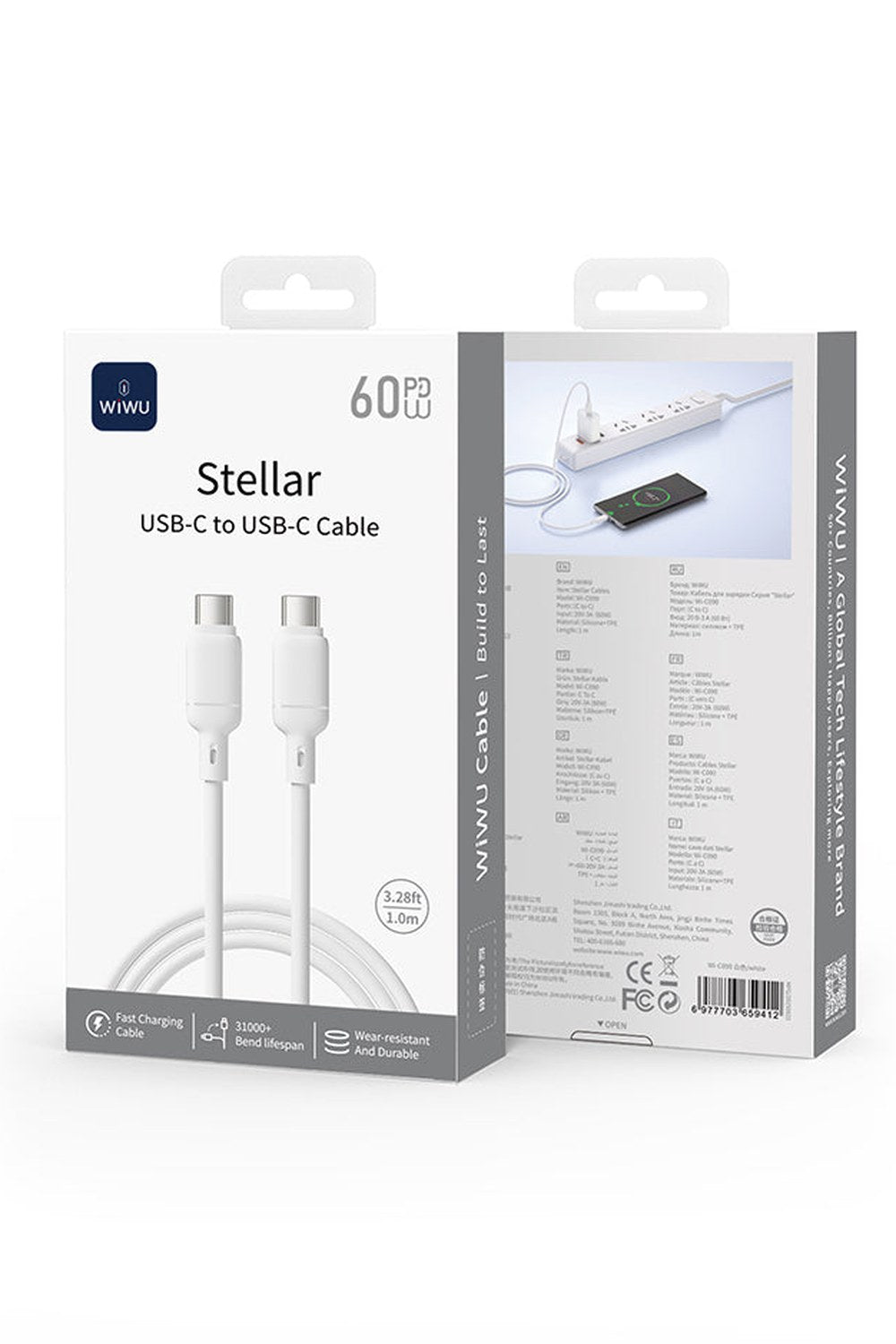 Type-C To Type-C Hızlı Şarj Ve Veri Kablosu, 60w - 1 M - 2
