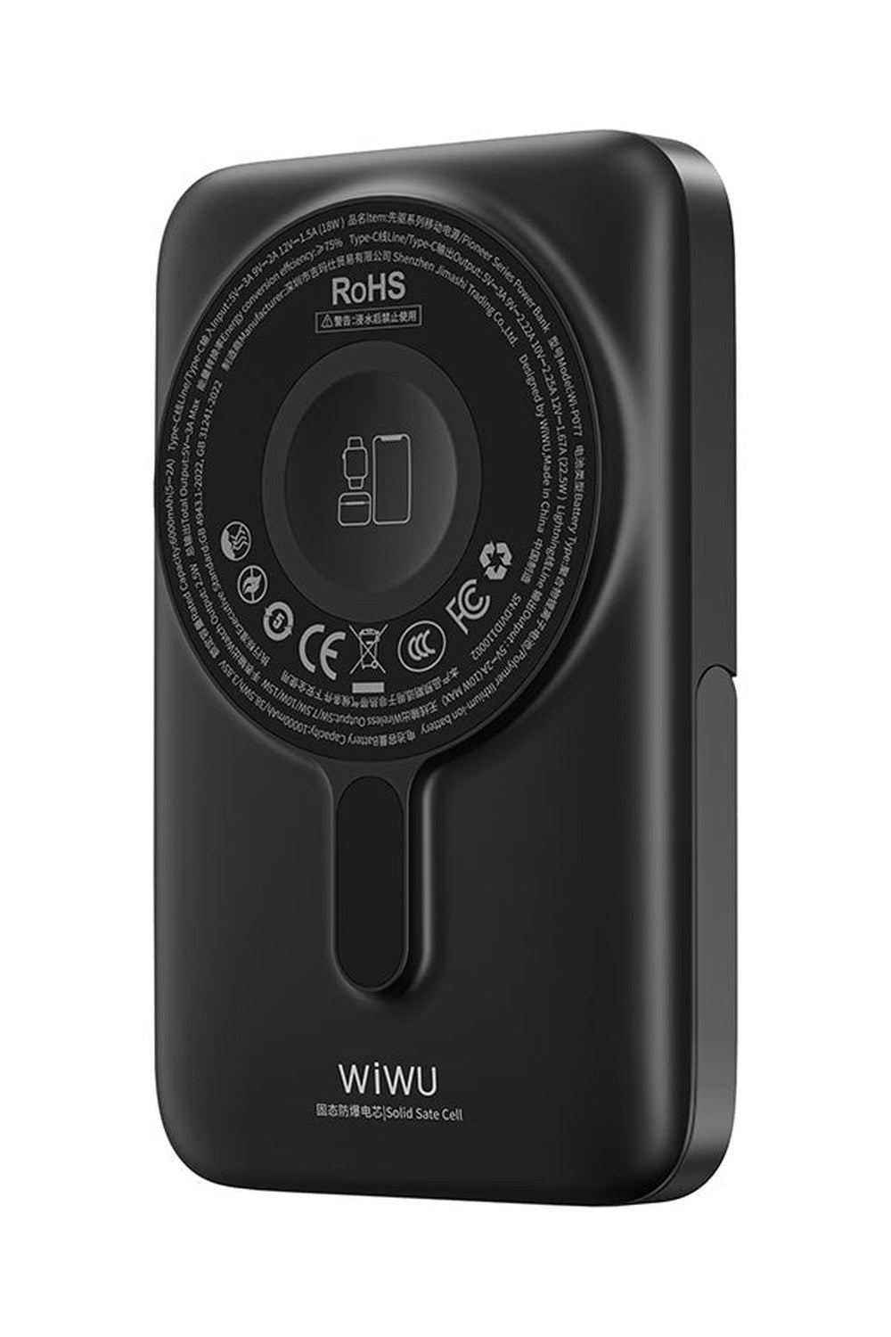 Standlı Kablosuz Şarjlı Powerbank, 10000 Mah - 20w - 3