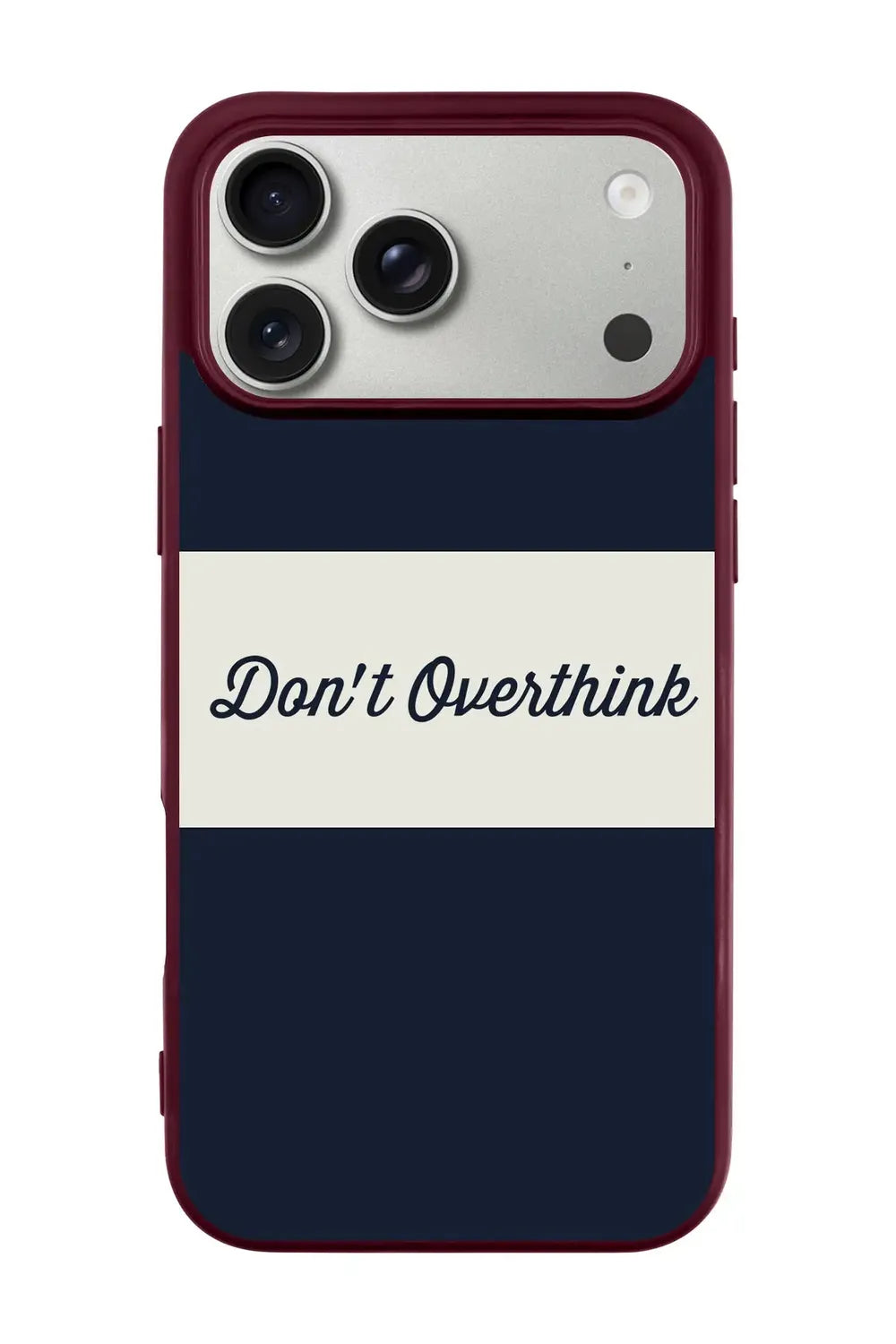 Don't Overthink Ultra Silikon Kılıf, Iphone 17 Pro Max - 0