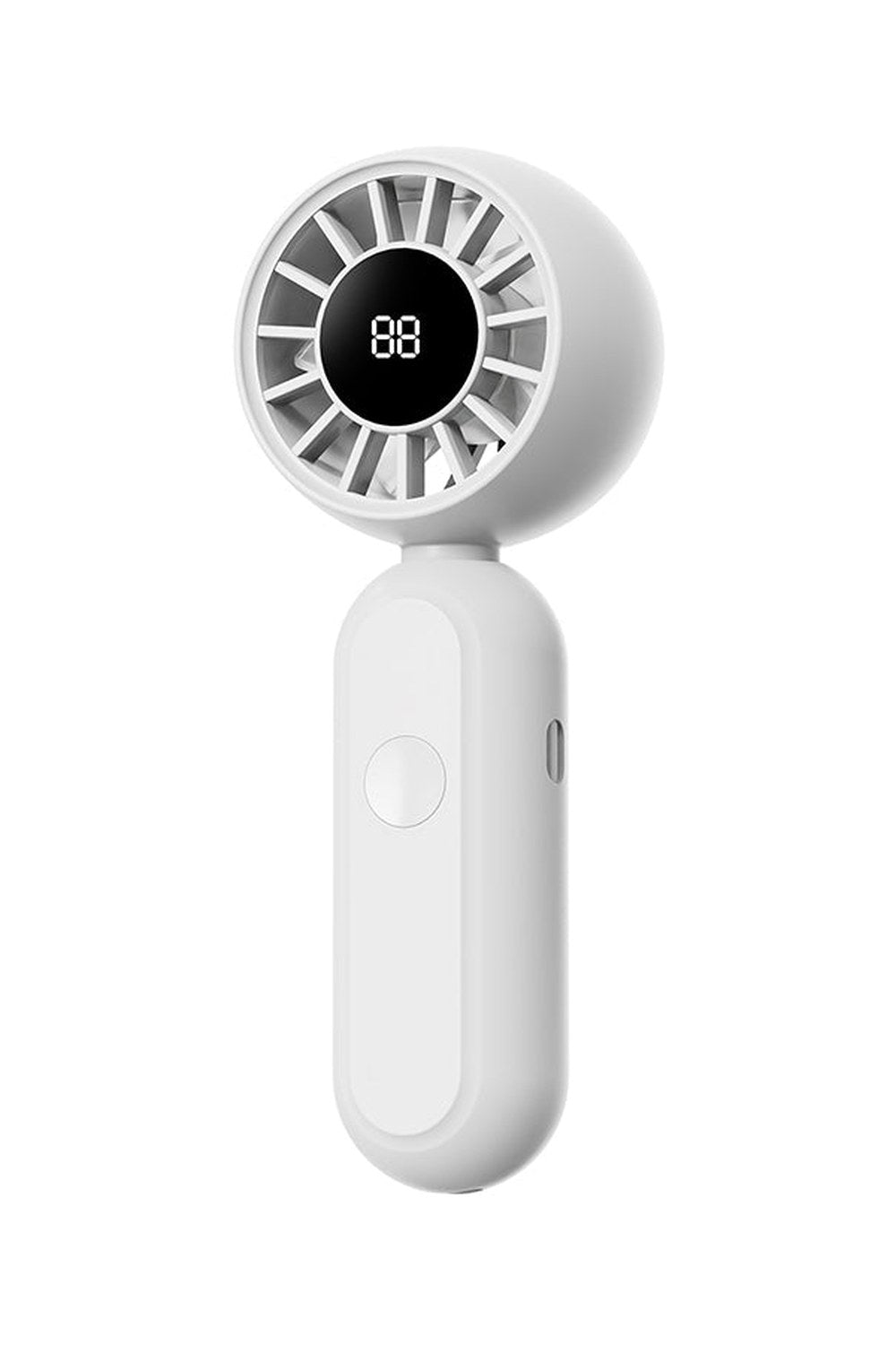 Katlanabilir El Fanı, Dijital Led Göstergeli - 0