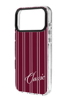 Classic Stripe Clear Magsafe Kılıf, Iphone 17 Pro - 1