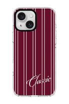 Classic Stripe Clear Magsafe Kılıf, Iphone 17e - 0
