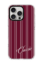 Classic Stripe Clear Magsafe Kılıf, Iphone 16 Pro Max - 0