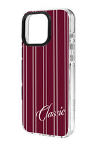 Classic Stripe Clear Magsafe Kılıf, Iphone 16 Pro - 1