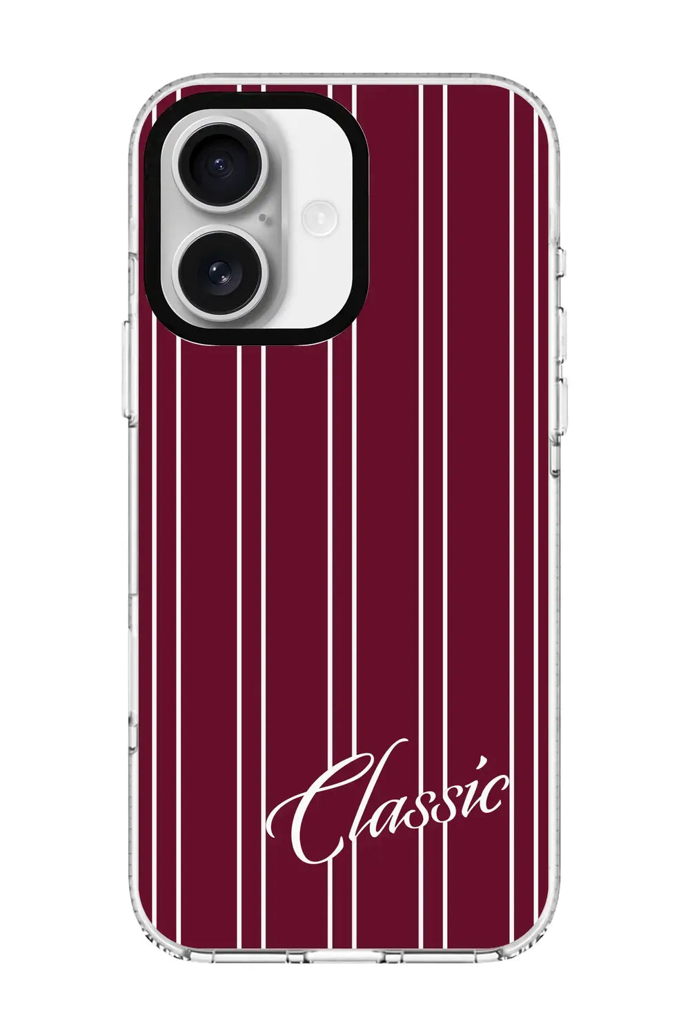 Classic Stripe Clear Magsafe Kılıf, Iphone 16 - 0