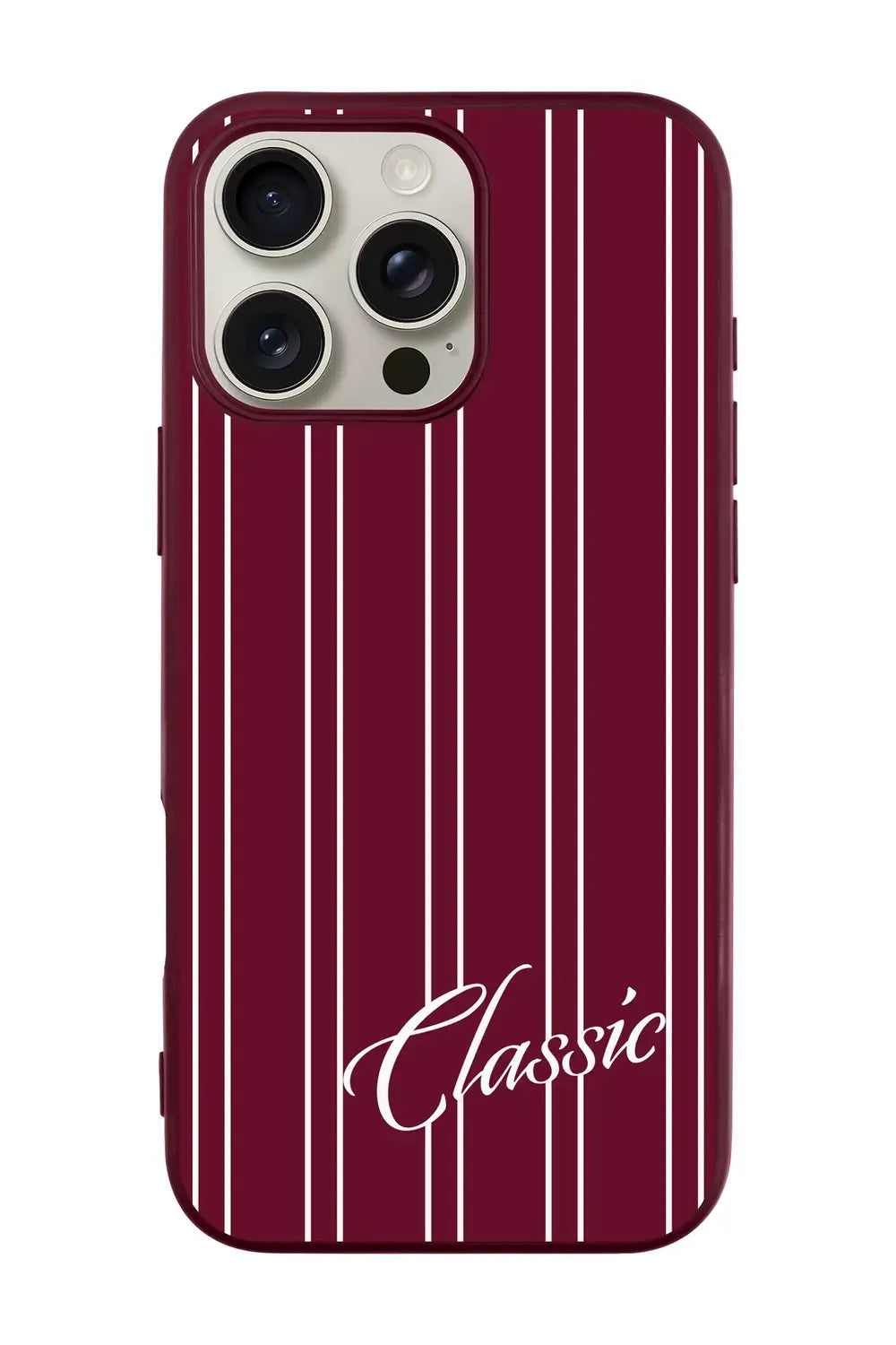 Classic Stripe Ultra Silikon Kılıf, Iphone 16 - 0